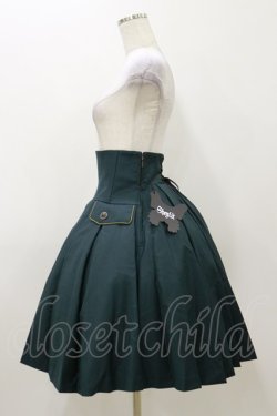 画像3: Sheglit / "Lancelot"フレアスカート  ダークグリーン H-25-11-04-073-EL-SK-KB-ZH