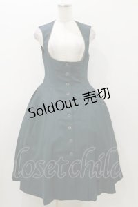 Sheglit / "Lancelot"ジャンパースカート  ダークグリーン H-25-11-04-076-EL-OP-KB-ZH