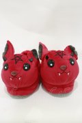 KILL STAR / Vampire Slippers S-M Bloodレッド H-25-11-04-008-SL-SH-KB-ZH