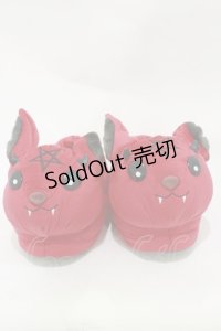 KILL STAR / Vampire Slippers S-M Bloodレッド H-25-11-04-008-SL-SH-KB-ZT1109J