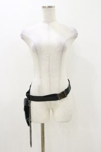 KILL STAR / Distortion Clouds Belt XL ブラック H-25-11-04-009-SL-ZA-KB-ZH