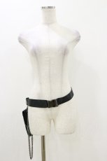 画像1: KILL STAR / Distortion Clouds Belt XL ブラック H-25-11-04-010-SL-ZA-KB-ZH (1)