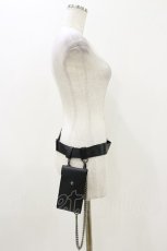 画像2: KILL STAR / Distortion Clouds Belt XL ブラック H-25-11-04-010-SL-ZA-KB-ZH (2)