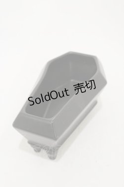 画像1: KILL STAR / COFFIN VANITY STORAGE  ブラック H-25-11-04-015-SL-ZA-KB-ZT1109H