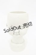KILL STAR / DOLLS HEAD VASE  ホワイト H-25-11-04-018-SL-ZA-KB-ZH