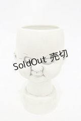 KILL STAR / DOLLS HEAD VASE  ホワイト H-25-11-04-018-SL-ZA-KB-ZH
