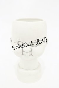 KILL STAR / DOLLS HEAD VASE  ホワイト H-25-11-04-018-SL-ZA-KB-ZH