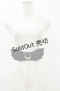 Restyle / MOON BAT WINGS BELT S ブラック H-25-11-04-020-GO-ZA-KB-ZH