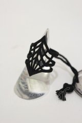 ROGUE+WOLF / Black Widow Ring 約15-17号 ブラック H-25-11-04-021-PU-AC-KB-ZH