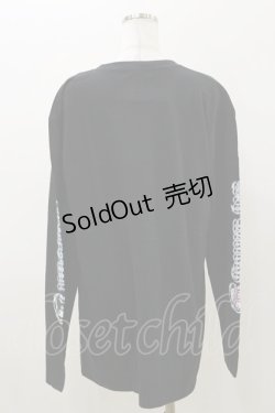 画像2: QOOZA / マイメロディ＆クロミコラボ L/S TEE  ブラック H-25-11-04-051-PU-TO-KB-ZH