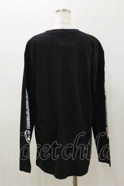 画像2: QOOZA / マイメロディ＆クロミコラボ L/S TEE  ブラック H-25-11-04-053-PU-TO-KB-ZH