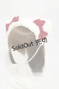 BABY,THE STARS SHINE BRIGHT / くみゃちゃんファーヘッドドレス  オフ H-25-11-05-001-BA-AC-NS-ZH