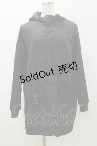 Ank Rouge / ナイロンブルゾン M ブラック H-25-11-05-047-CA-JA-NS-ZH