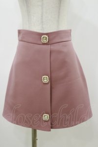 An MILLE / オリジナルビジュースカート Free ピンク H-25-11-05-048-EL-SK-NS-ZH