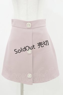 画像1: An MILLE / オリジナルビジュースカート Free ピンク H-25-11-05-048-EL-SK-NS-ZH