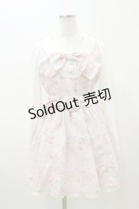 LIZ LISA / ローズブーケリボン付きワンピース Free ピンク H-25-11-05-053-LO-OP-NS-ZH