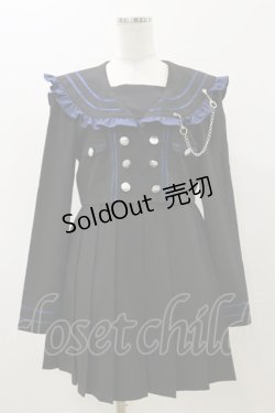 画像1: Jamie エーエヌケー / ミリタリーワンピース M ブラック H-25-11-05-054-LO-OP-NS-ZH