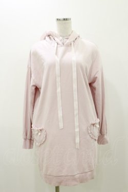 画像1: Secret Honey / うさみみパーカーワンピース Free ピンク H-25-11-05-055-CA-TO-NS-ZH