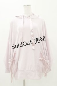 MA*RS / リボンポケットパーカー Free ピンク H-25-11-05-057-EL-TO-NS-ZH