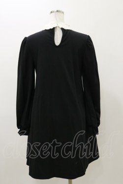 画像2: Ank Rouge / ハイネックフリルカットワンピース M ブラック H-25-11-05-061-CA-OP-NS-ZH