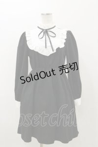 Ank Rouge / ヨーク切替カットワンピース M ブラック H-25-11-05-063-CA-OP-NS-ZH