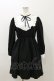画像1: Ank Rouge / ヨーク切替カットワンピース M ブラック H-25-11-05-063-CA-OP-NS-ZH (1)