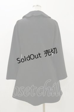 画像2: Fi.n.t / スカラップコート Free BLACK H-25-11-05-064-CA-CO-NS-ZH