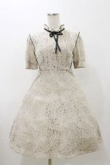 An MILLE / レースワンピース Free グレー H-25-11-05-069-EL-OP-NS-ZH