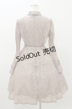 画像2: An MILLE / リボンブローチレースワンピース M ピンク H-25-11-05-070-EL-OP-NS-ZH