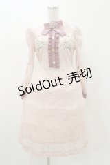 Swankiss / TS Rose刺繍 mademiselle O/P Free ピンク H-25-11-05-071-CA-OP-NS-ZH