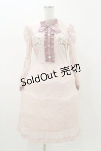 Swankiss / TS Rose刺繍 mademiselle O/P Free ピンク H-25-11-05-071-CA-OP-NS-ZH