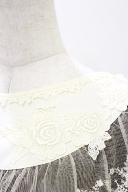 画像4: Innocent World / ラウンドネックローズレースドレス M ショコラ H-25-11-05-072-IW-OP-NS-ZH