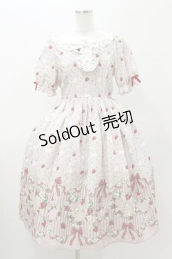 画像1: axes femme kawaii / ベリーフィールズワンピース M ピンク H-25-11-05-073-AX-OP-NS-ZH