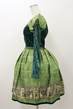 画像3: Secret Honey / 図書館ワンピース(美女と野獣ver) Free グリーン H-25-11-05-074-CA-OP-NS-ZH