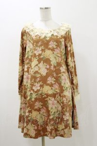 Fi.n.t / 花柄ワンピース Free Brown H-25-11-05-076-CA-OP-NS-ZH