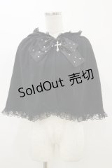 Jamie エーエヌケー / スピンドルうさみみケープ M ブラック H-25-11-05-013-LO-JA-NS-ZH