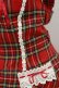 画像5: BABY,THE STARS SHINE BRIGHT / タータンチェック裾スカラップジャンパースカート Free エンジ H-25-11-05-077-BA-OP-NS-ZH (5)