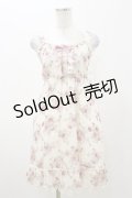 L'EST ROSE / 花柄ワンピース MT DPピンク H-25-11-05-079-LO-OP-NS-ZH