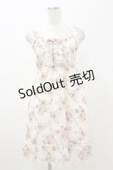 L'EST ROSE / 花柄ワンピース MT DPピンク H-25-11-05-079-LO-OP-NS-ZH