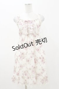 L'EST ROSE / 花柄ワンピース MT DPピンク H-25-11-05-079-LO-OP-NS-ZH