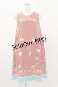 Franche Lippee / オリプリワンピース M レッド H-25-11-05-080-LO-OP-NS-ZH