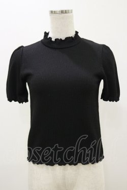 画像1: An MILLE / ハイネックニット Free ブラック H-25-11-05-018-EL-TO-NS-ZH