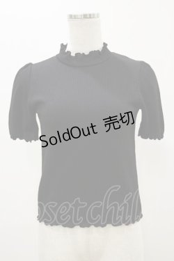 画像1: An MILLE / ハイネックニット Free ブラック H-25-11-05-018-EL-TO-NS-ZH