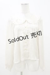 Fi.n.t / Moon刺繍ブラウス Free アイボリー H-25-11-05-020-CA-BL-NS-ZH