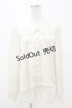 画像1: Fi.n.t / Moon刺繍ブラウス Free アイボリー H-25-11-05-020-CA-BL-NS-ZH