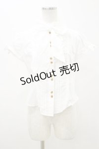 Angelic Pretty / マッドハッターブラウス Free オフ H-25-11-05-021-AP-BL-NS-ZH