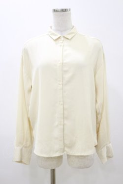 画像1: an another angelus / 角衿シャツブラウス Free BEIGE H-25-11-05-022-CA-BL-NS-ZH