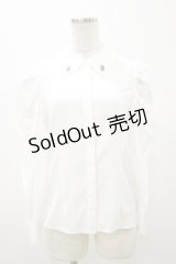 an another angelus / ローズカメオ刺繍衿ブラウス Free OFF WHITE H-25-11-05-025-CA-BL-NS-ZH