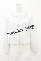 LODISPOTTO / フリルジャケット M ブルー H-25-11-05-026-LO-JA-NS-ZH