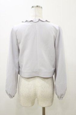 画像2: LODISPOTTO / フリルジャケット M ブルー H-25-11-05-026-LO-JA-NS-ZH